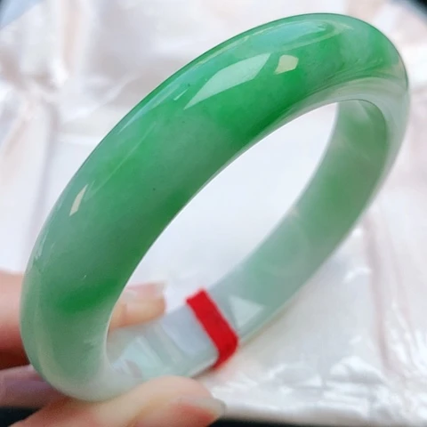 未镶嵌手镯翡翠55圈口882780