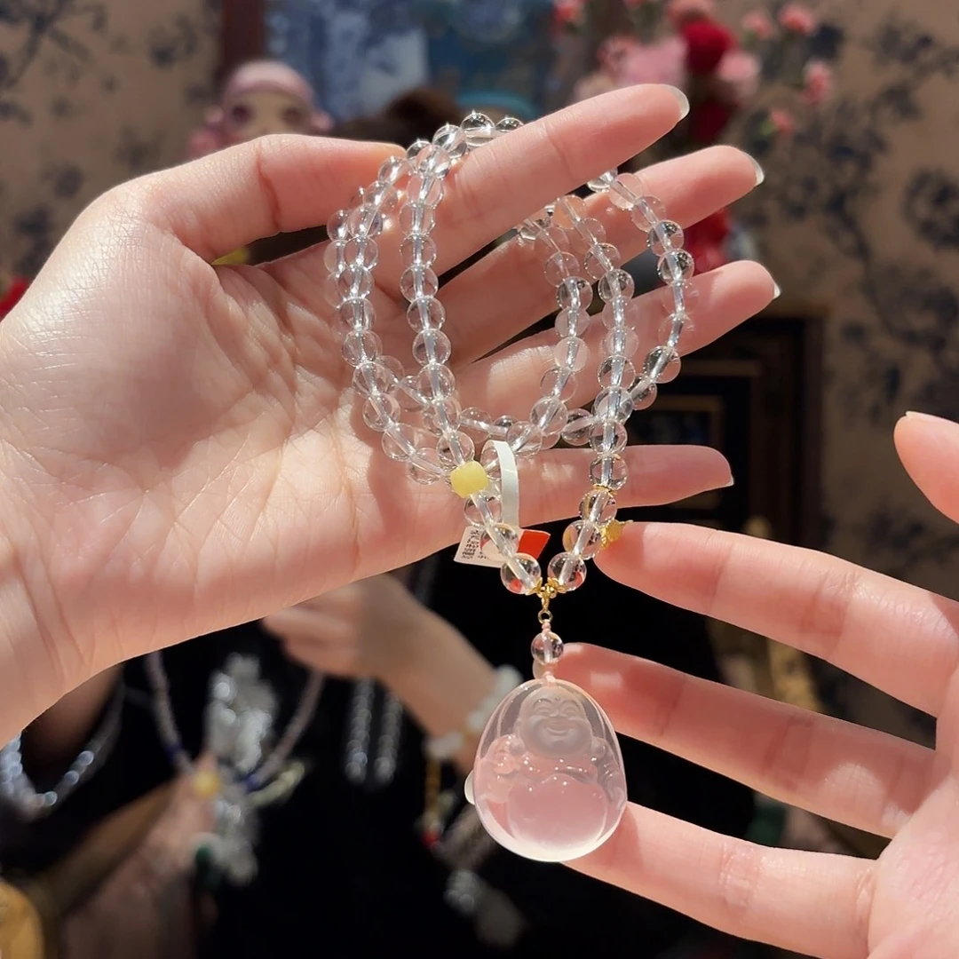 水晶手串未镶嵌颈饰