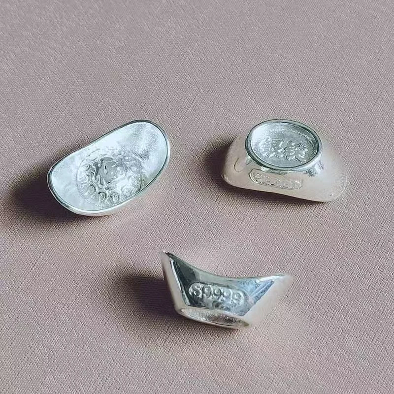 【双十一福利】精品银元宝10g摆件