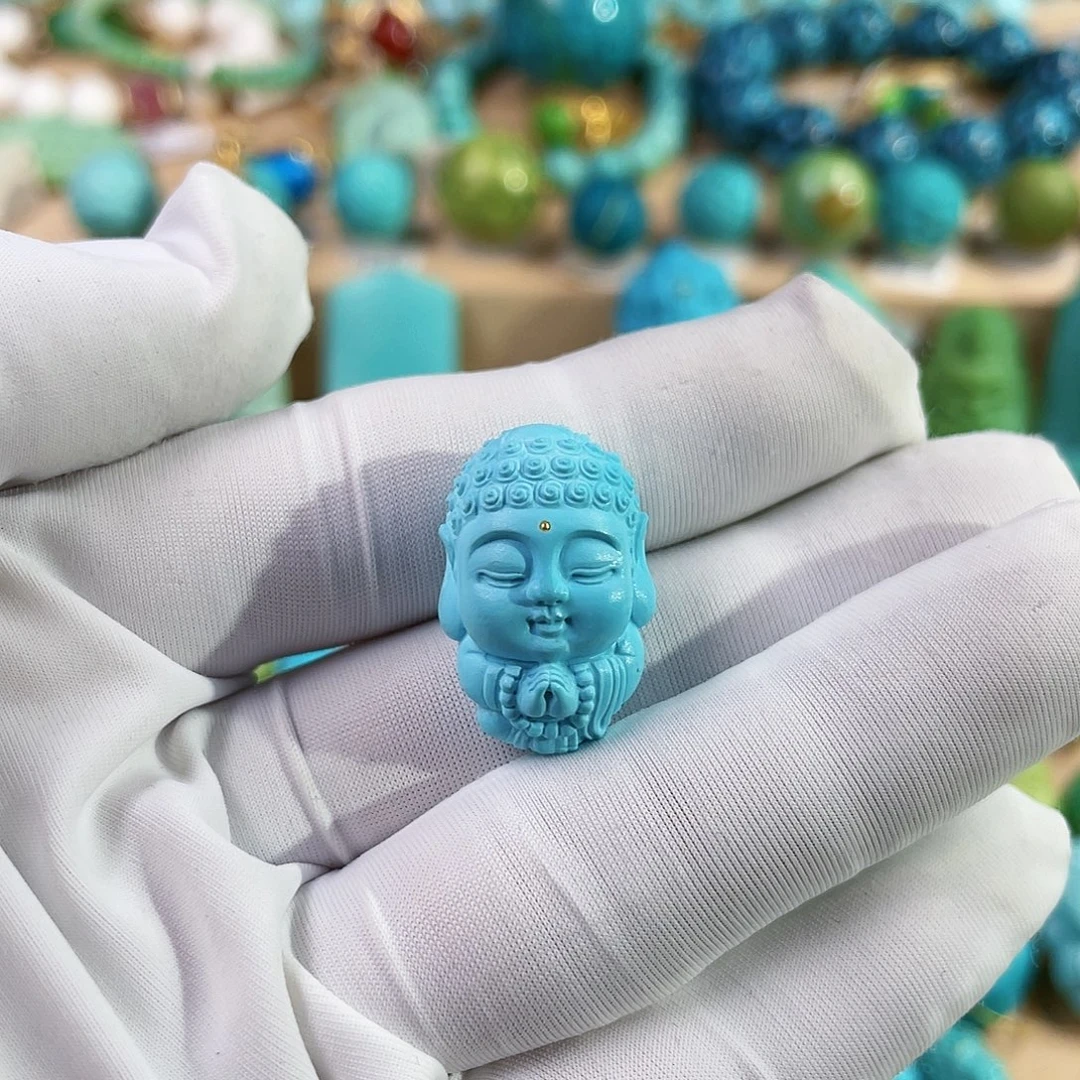 绿松石未镶嵌珠宝奇石