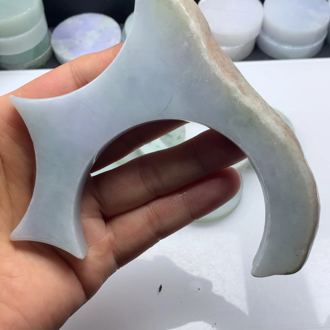 翡翠裸石用****4翡翠边角料