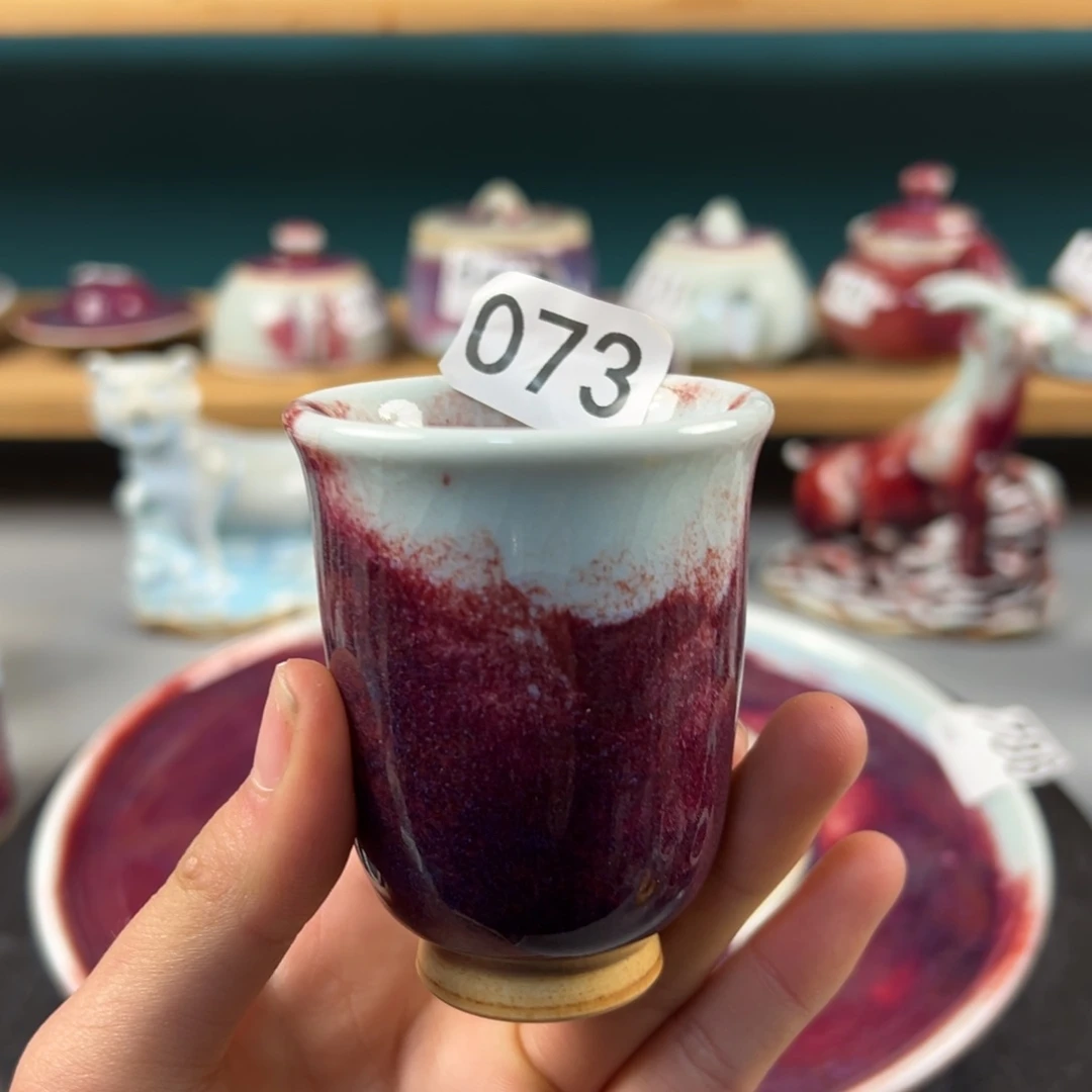 瓷片全品无暇主人杯纯手工