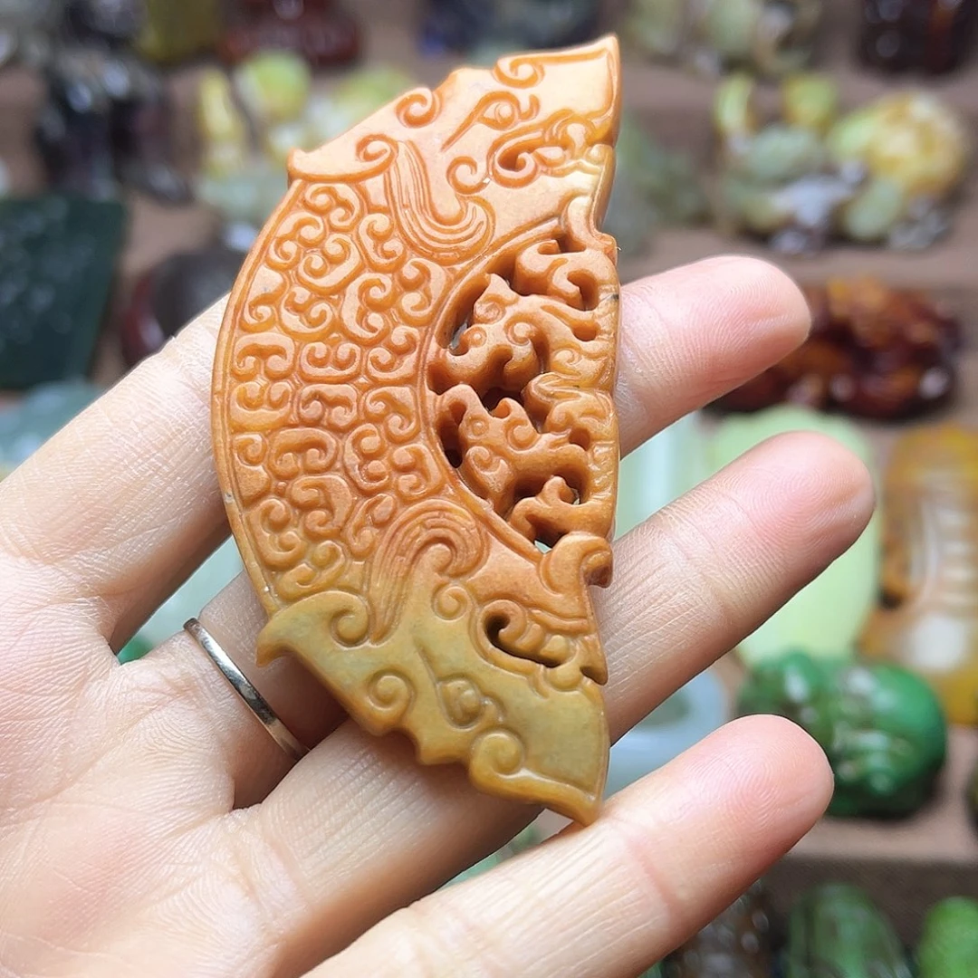 白玉菩提吊坠123。。