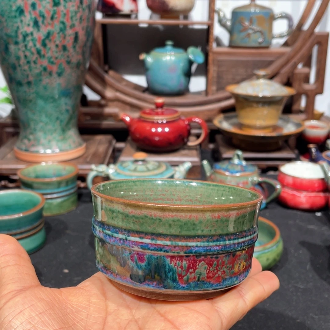 中国神后钧瓷茶器