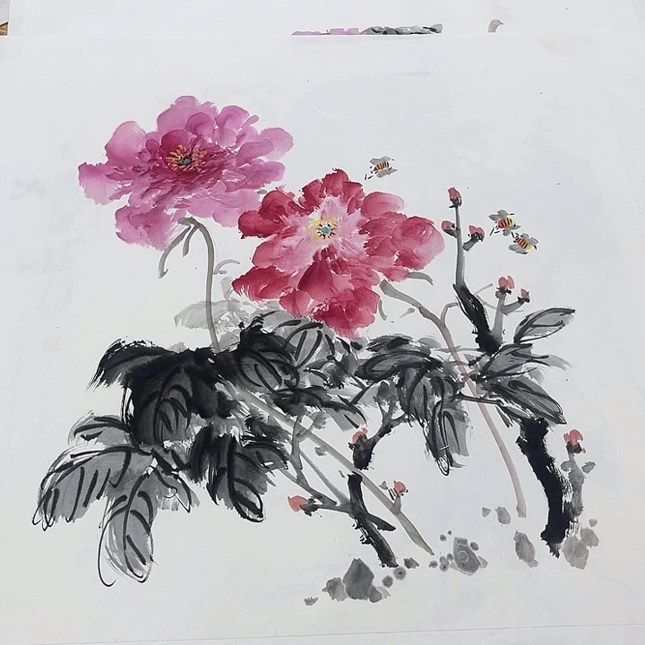 姜奇老师花鸟作品50×50