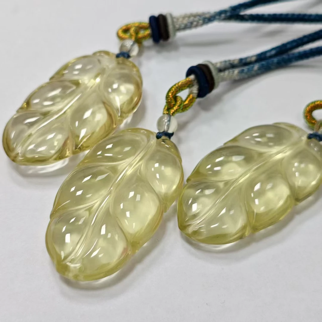 【书记甄选】天然黄水晶吊坠 多样性发一件 3251NZ