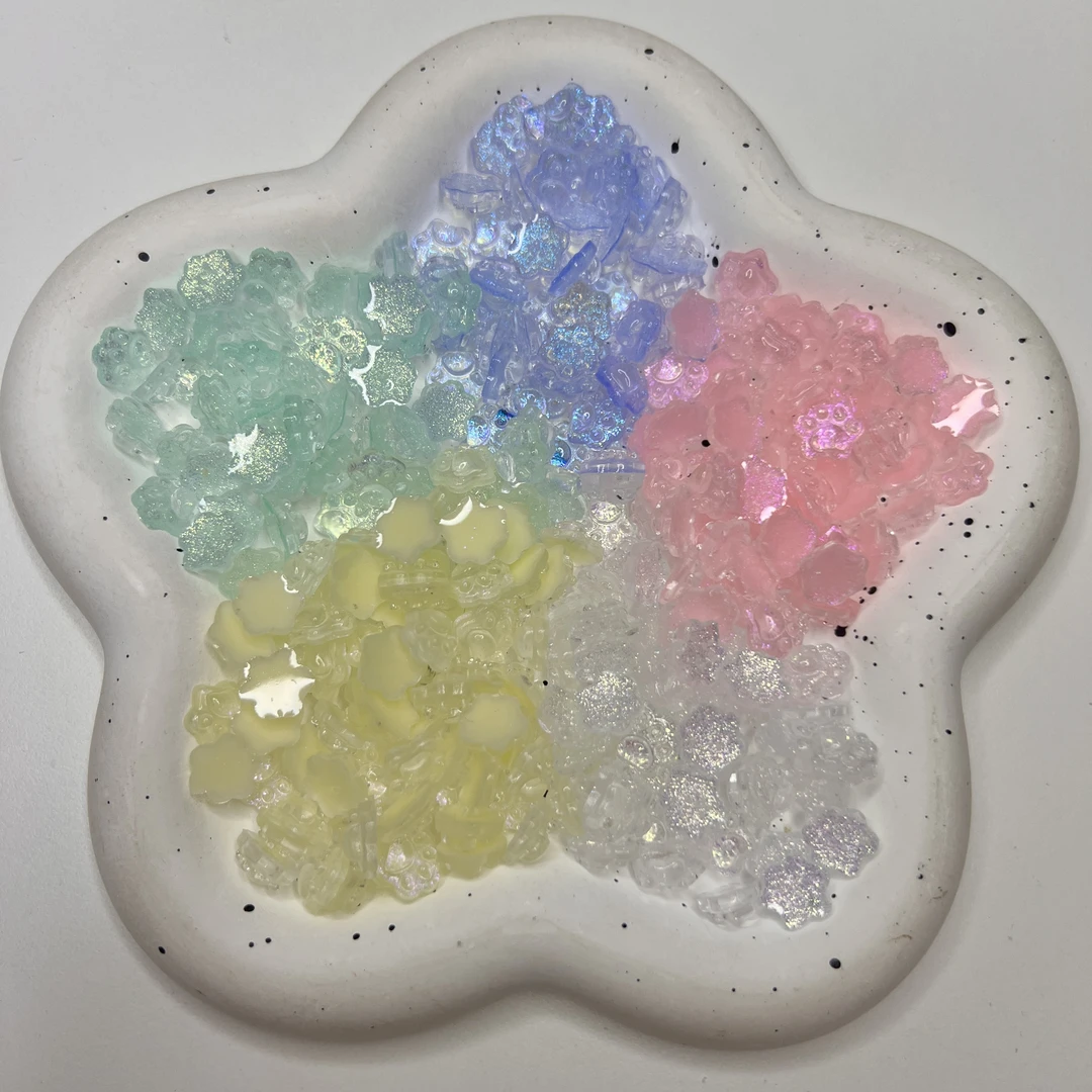 【五选二】夜光萤火虫小猫爪一包50颗卡9mDIY手工美甲手机壳