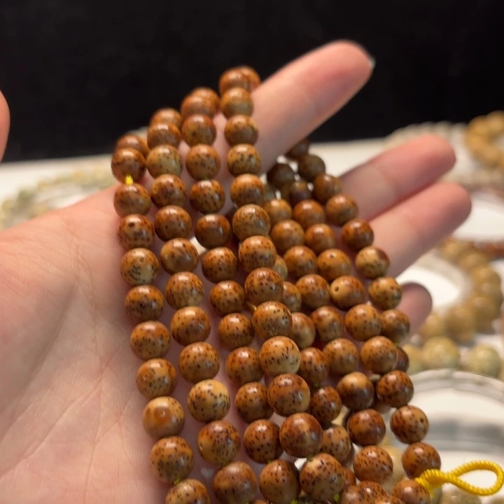 手串星月菩提8正月正圆珠全品类脖挂虎皮
