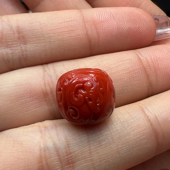 南红玛瑙未镶嵌珠子