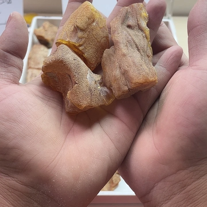 @***杭未镶嵌定制琥珀天然琥珀蜜蜡
