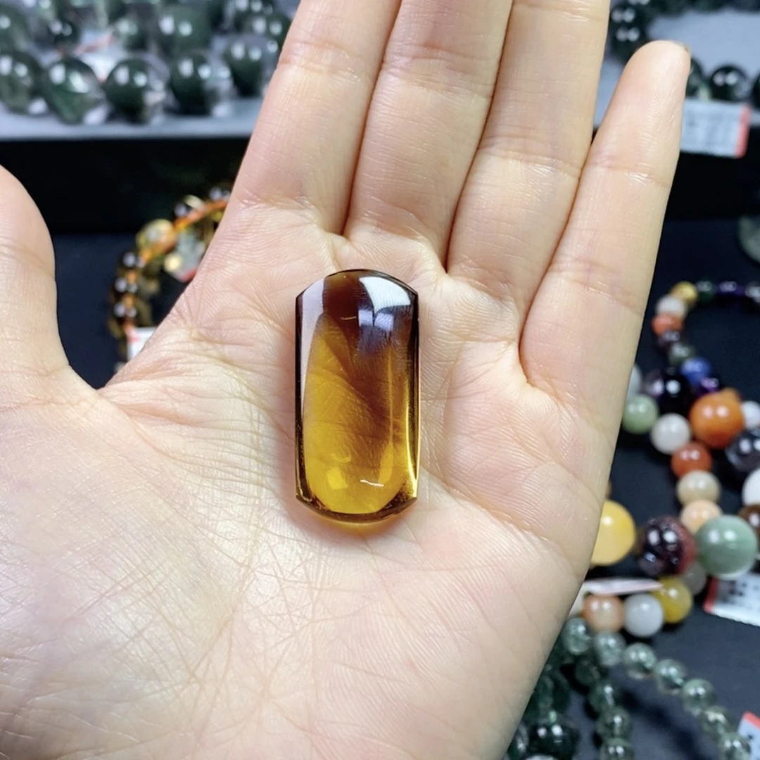 水晶未镶嵌水晶黄水晶