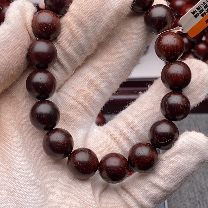 小叶紫檀手串/手链1.2原汁原味高油密老料