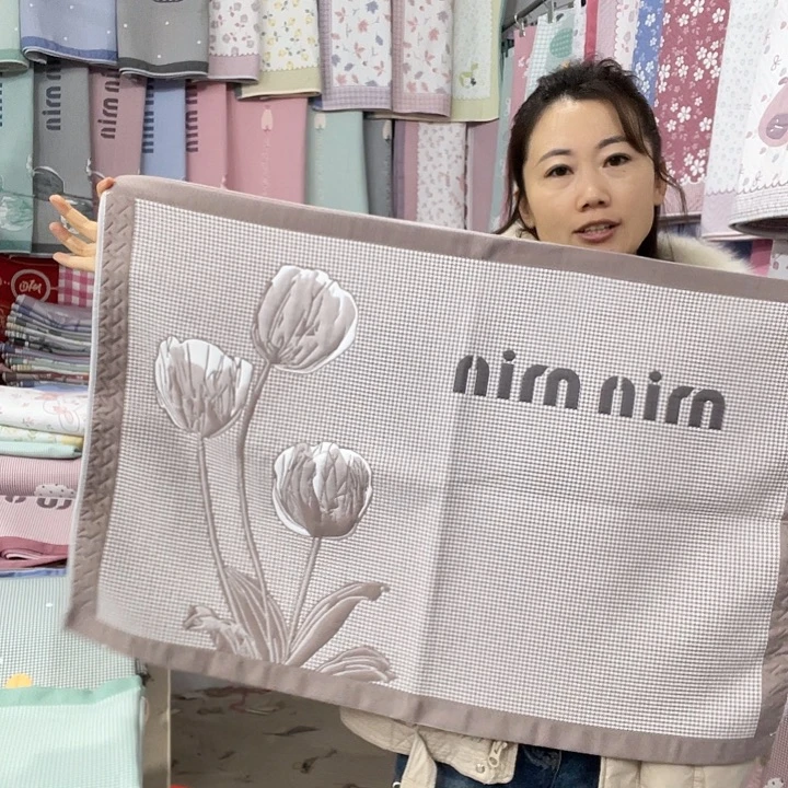 棉特价促销咖色郁金香