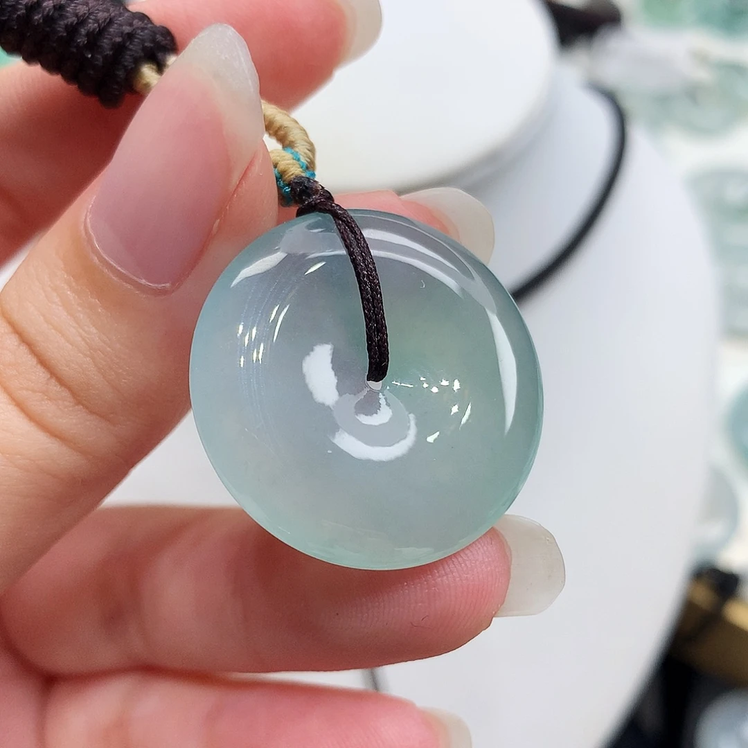 翡翠未镶嵌胸饰翡翠31，26.8/5.3