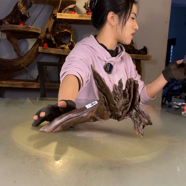 A***B天然的云南紫柚木会黄水