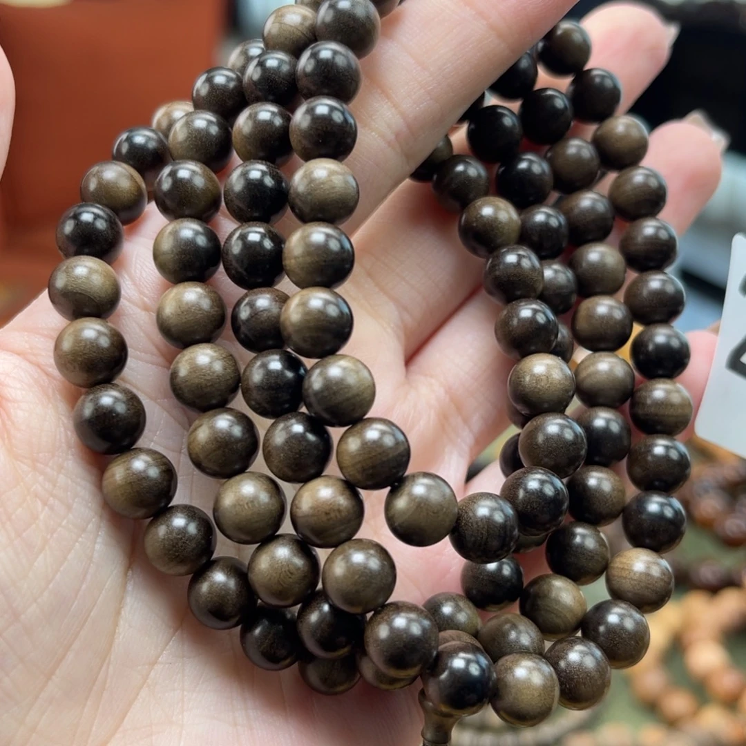 冬***东手串/手链檀香木0.8阴沉沉水218