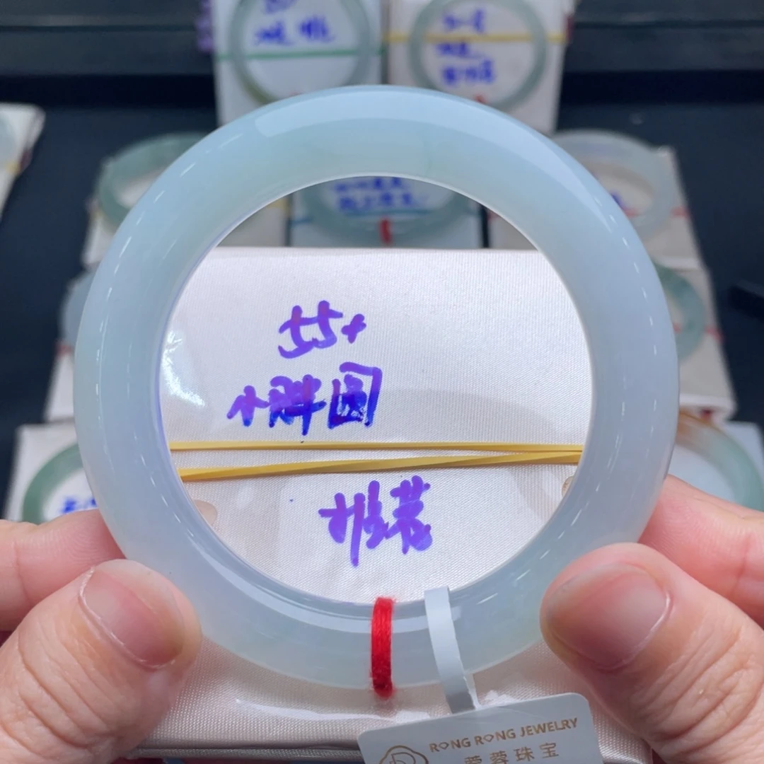翡翠未镶嵌手镯翡翠手镯52