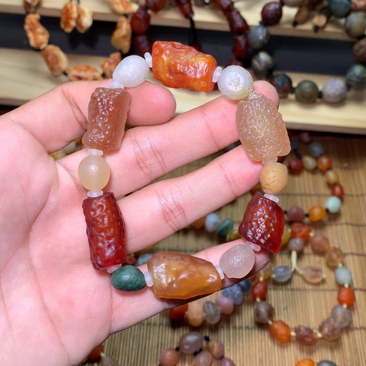 玛瑙/玉髓手链未镶嵌