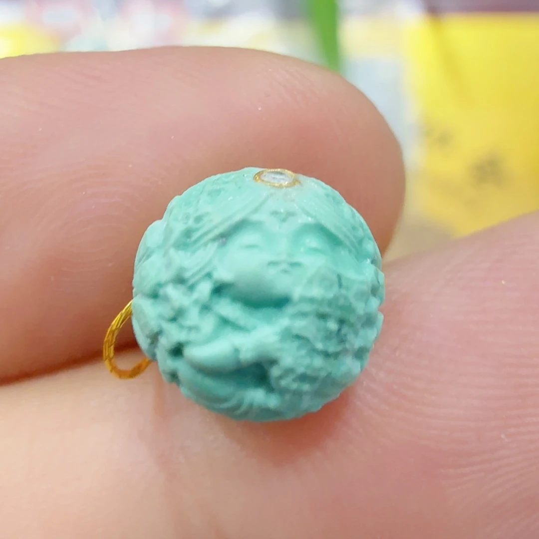 绿松石未镶嵌配饰