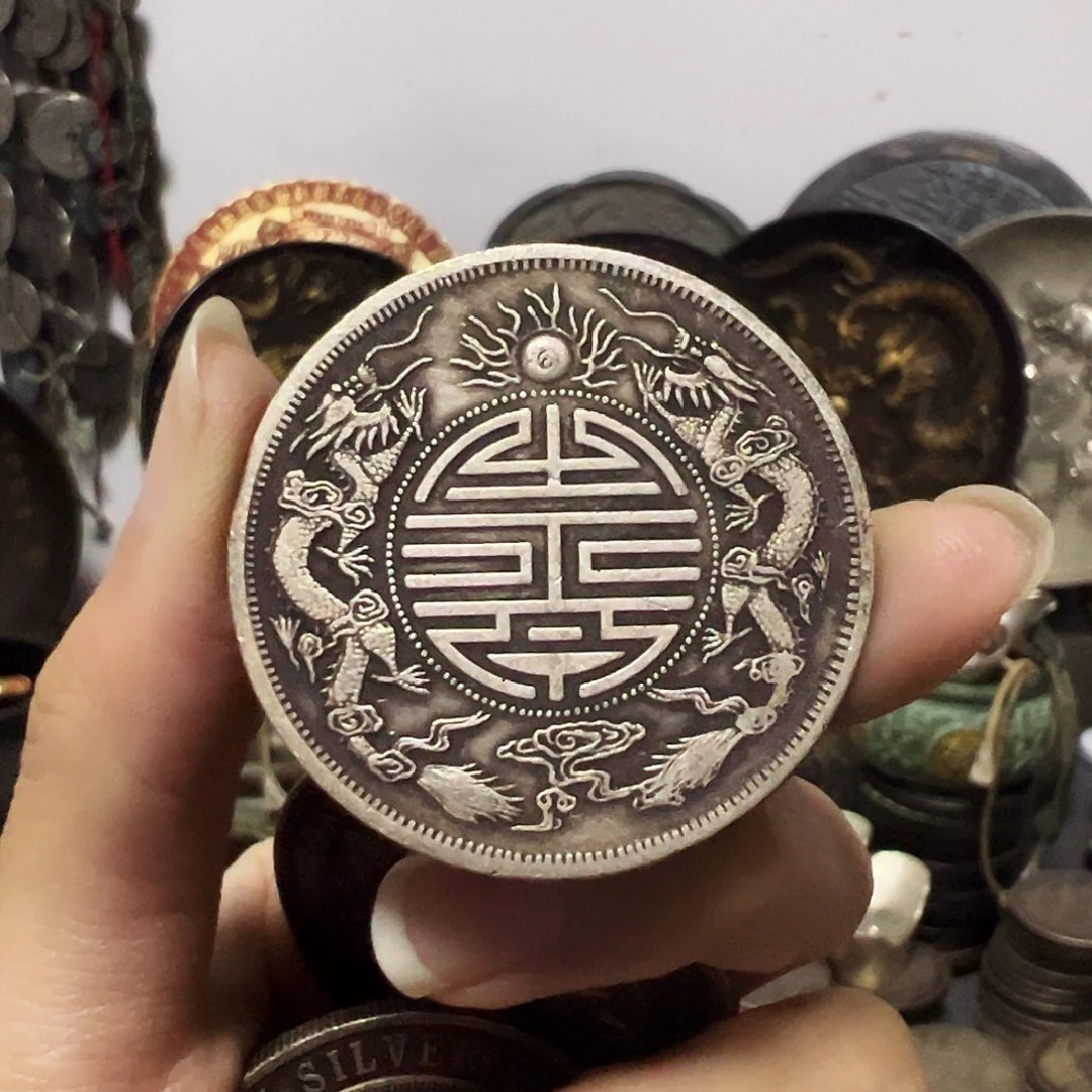 金属复古工艺品龙洋