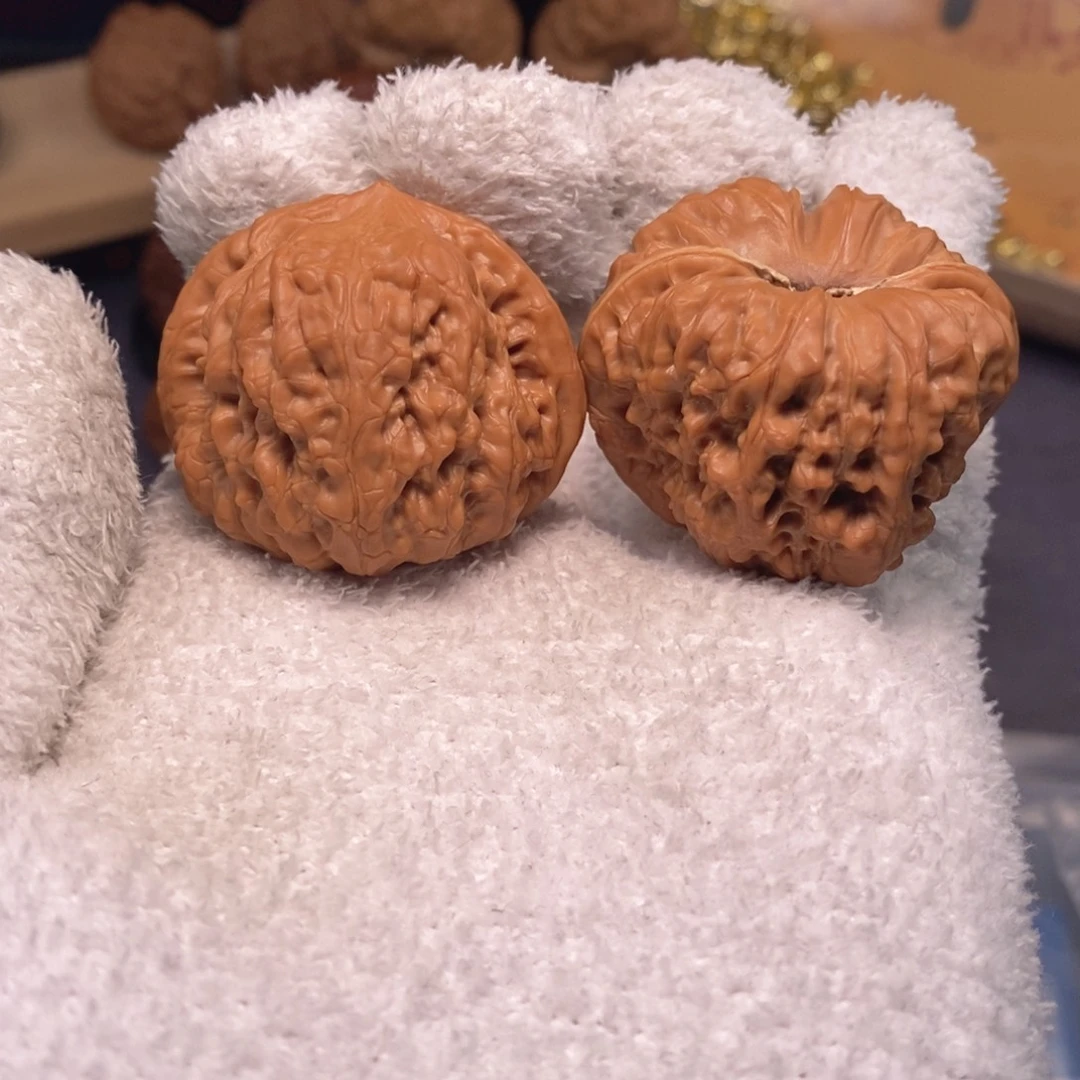 把件文玩核桃走色快速系列41尺平谷凹底A411