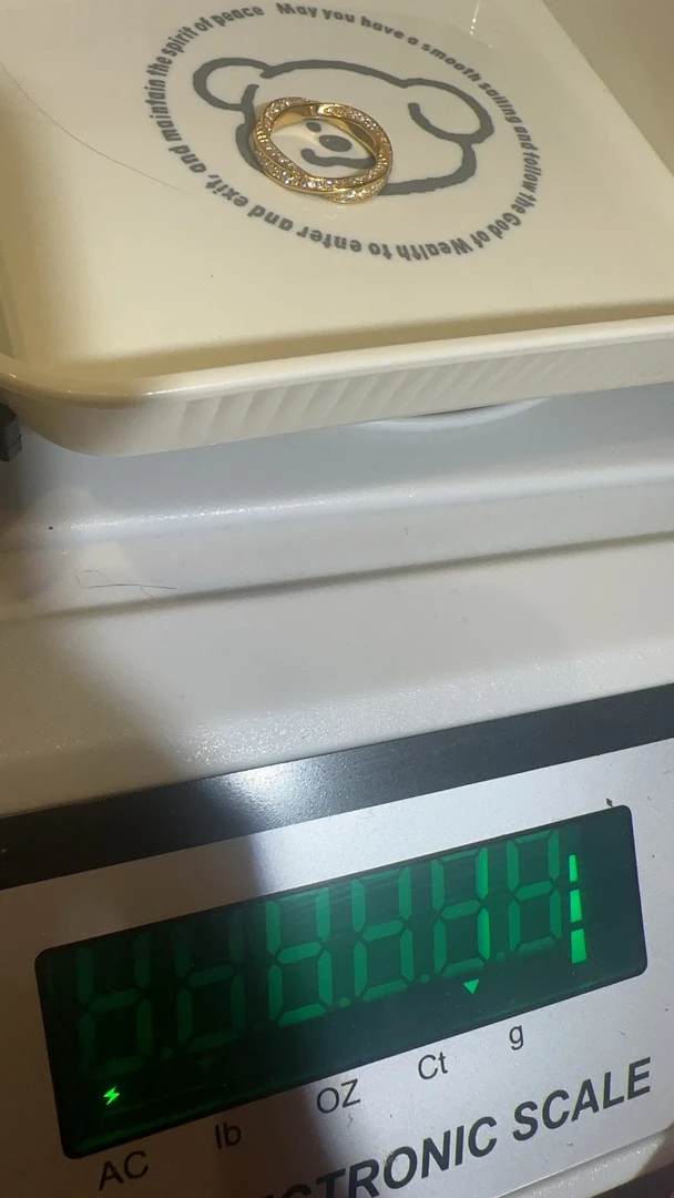 足金精品工艺戒指