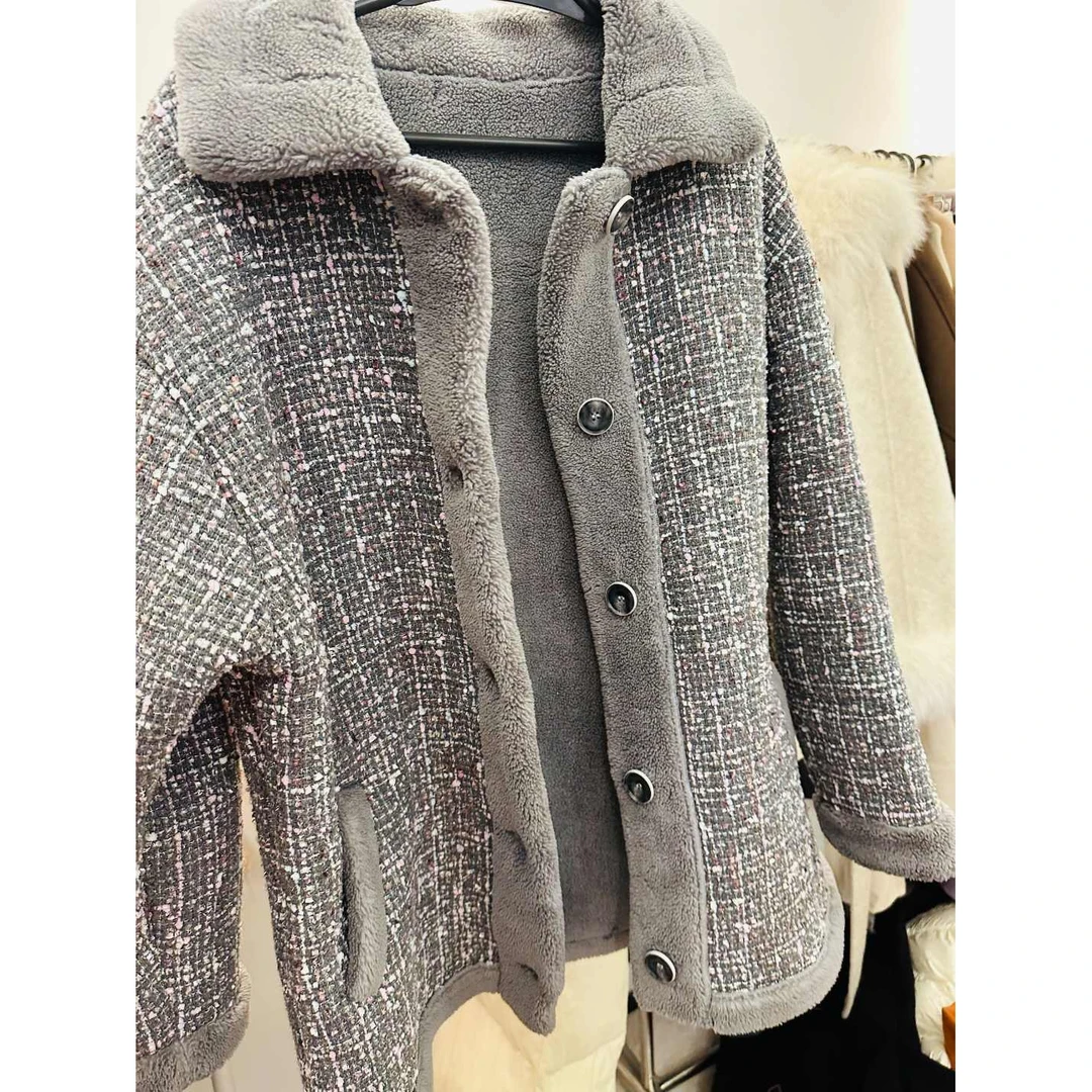 【商场正品】Y48新款女秋冬高领高端厚款精品外套