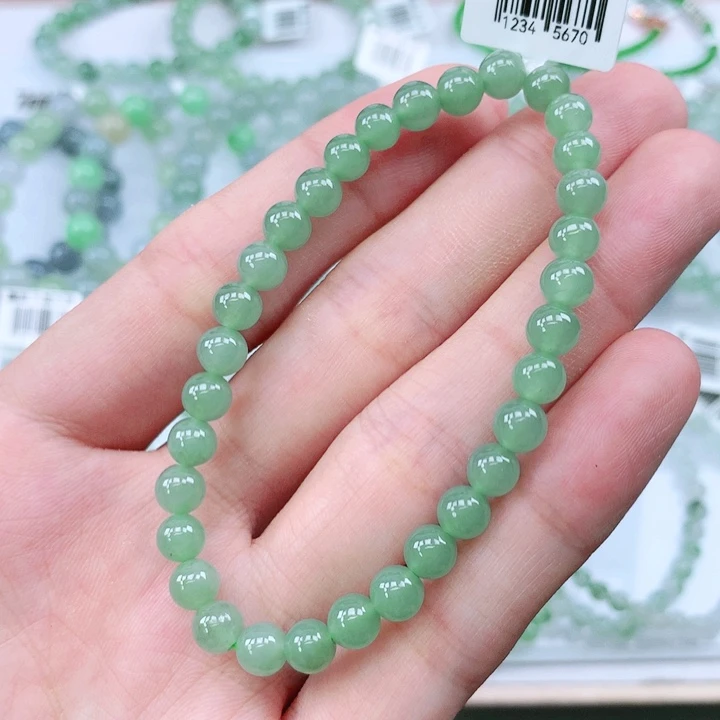 未镶嵌手链翡翠翡翠
