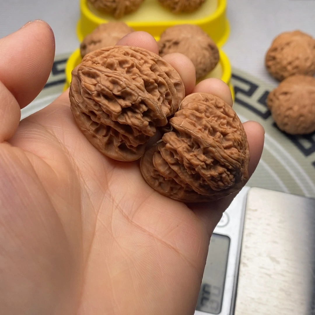 吊坠文玩核桃密纹39