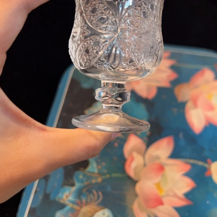 水晶玻璃外贸出口，六个