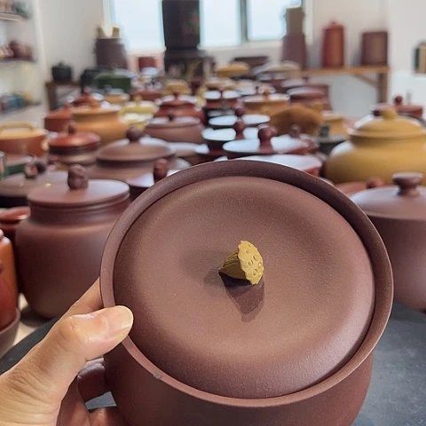 【闪购商品】紫砂茶叶罐微瑕
