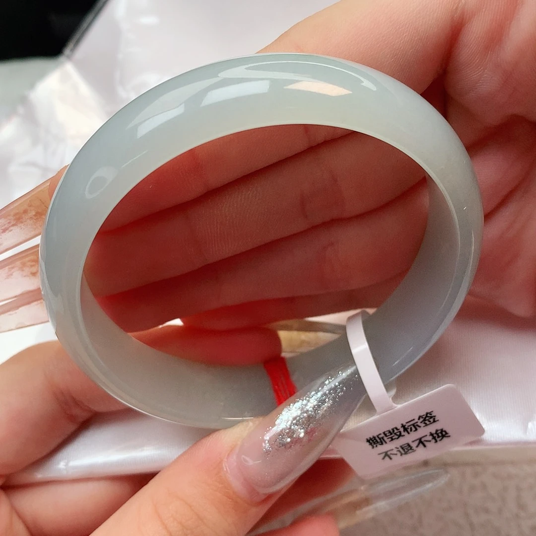 未镶嵌手镯翡翠正圈59