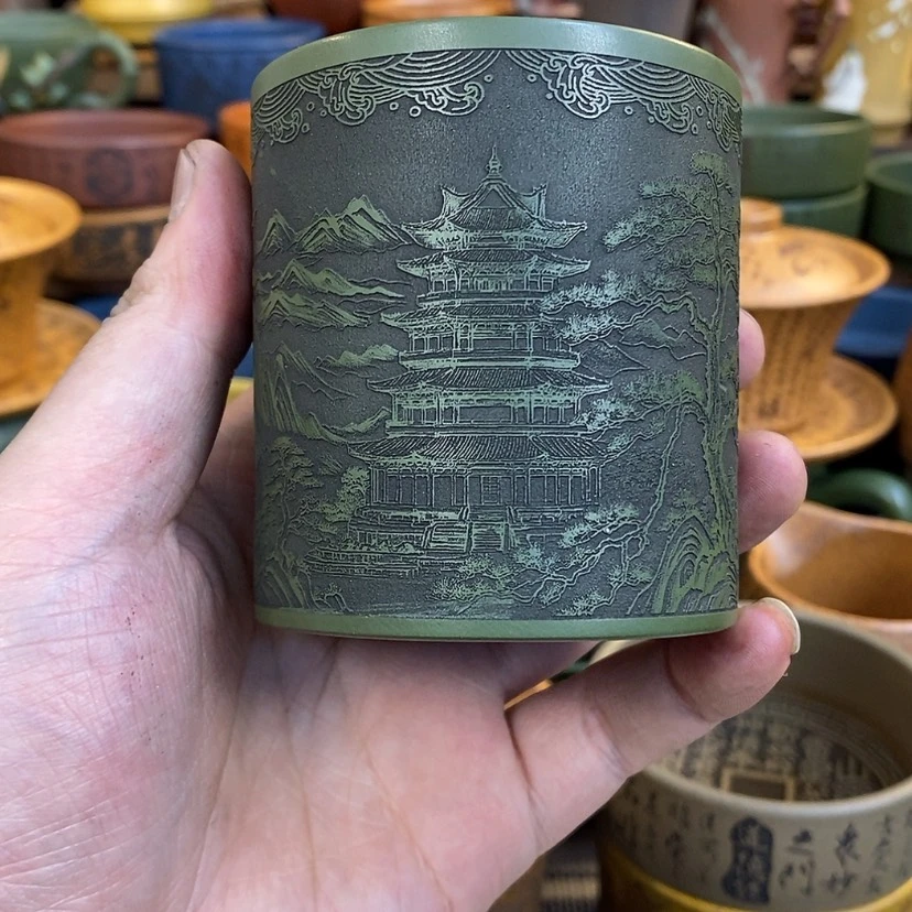 【闪购商品】紫砂杯子宜兴全手工紫砂杯