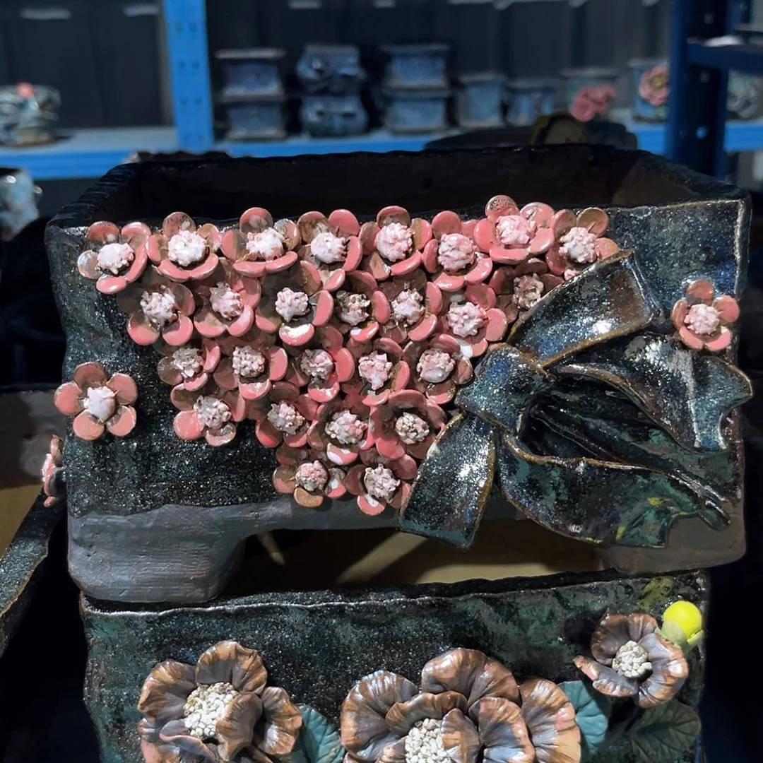 33 号陶然花器手工花盆