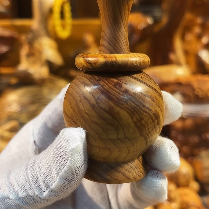 柏木（崖柏）太行崖柏黑油骨料花瓶