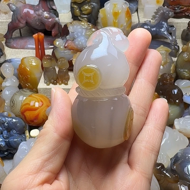 玛瑙/玉髓未镶嵌饰品