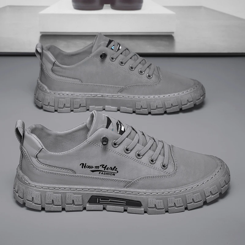 秋冬新款男雨伞布鞋潮鞋时尚百搭休闲鞋板鞋NF23