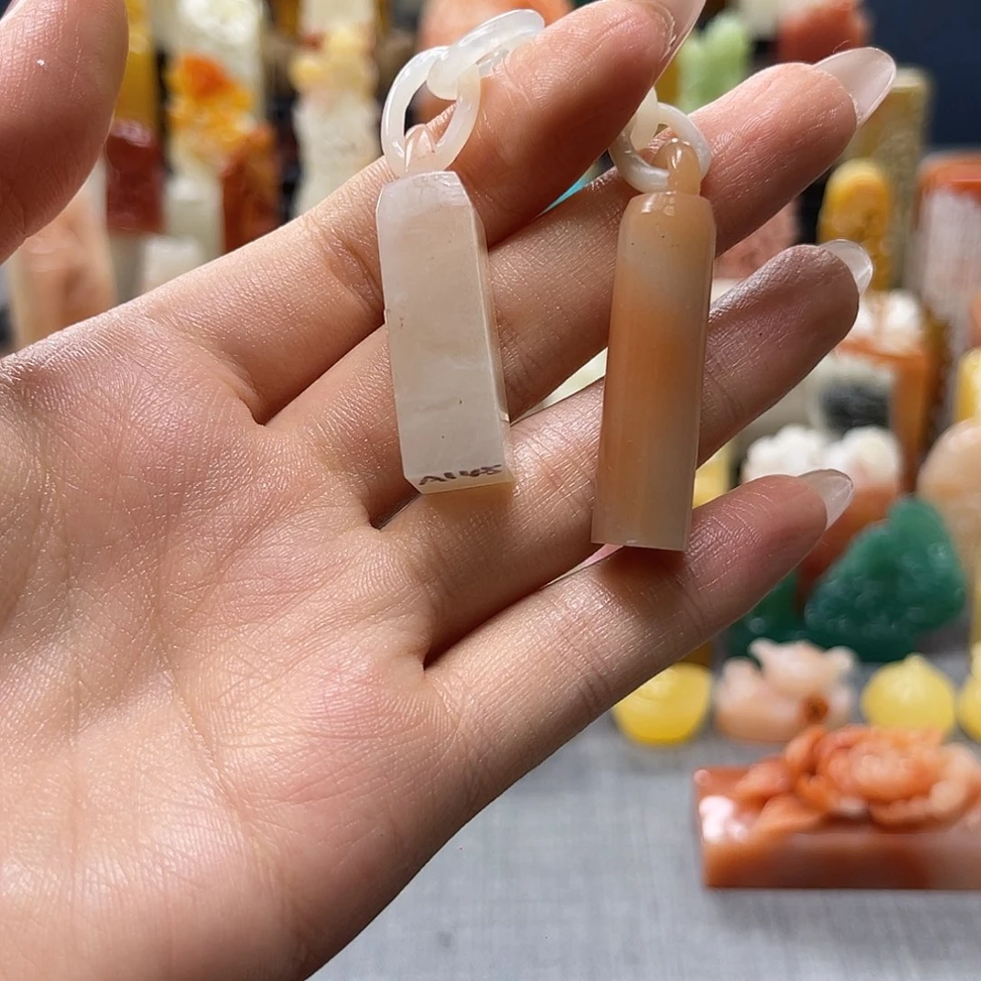 青田石印石包邮包刻3627