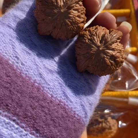 文玩核桃把件F****140磨盘