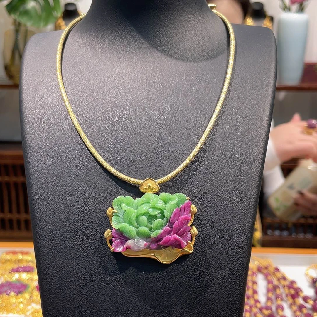 锦纶铁合金吊坠项链