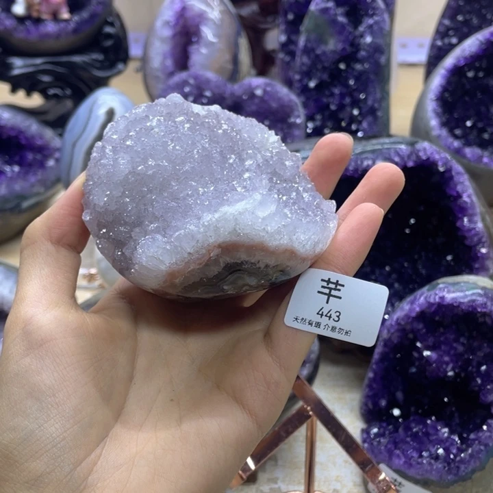 未镶嵌珠宝半成品紫晶