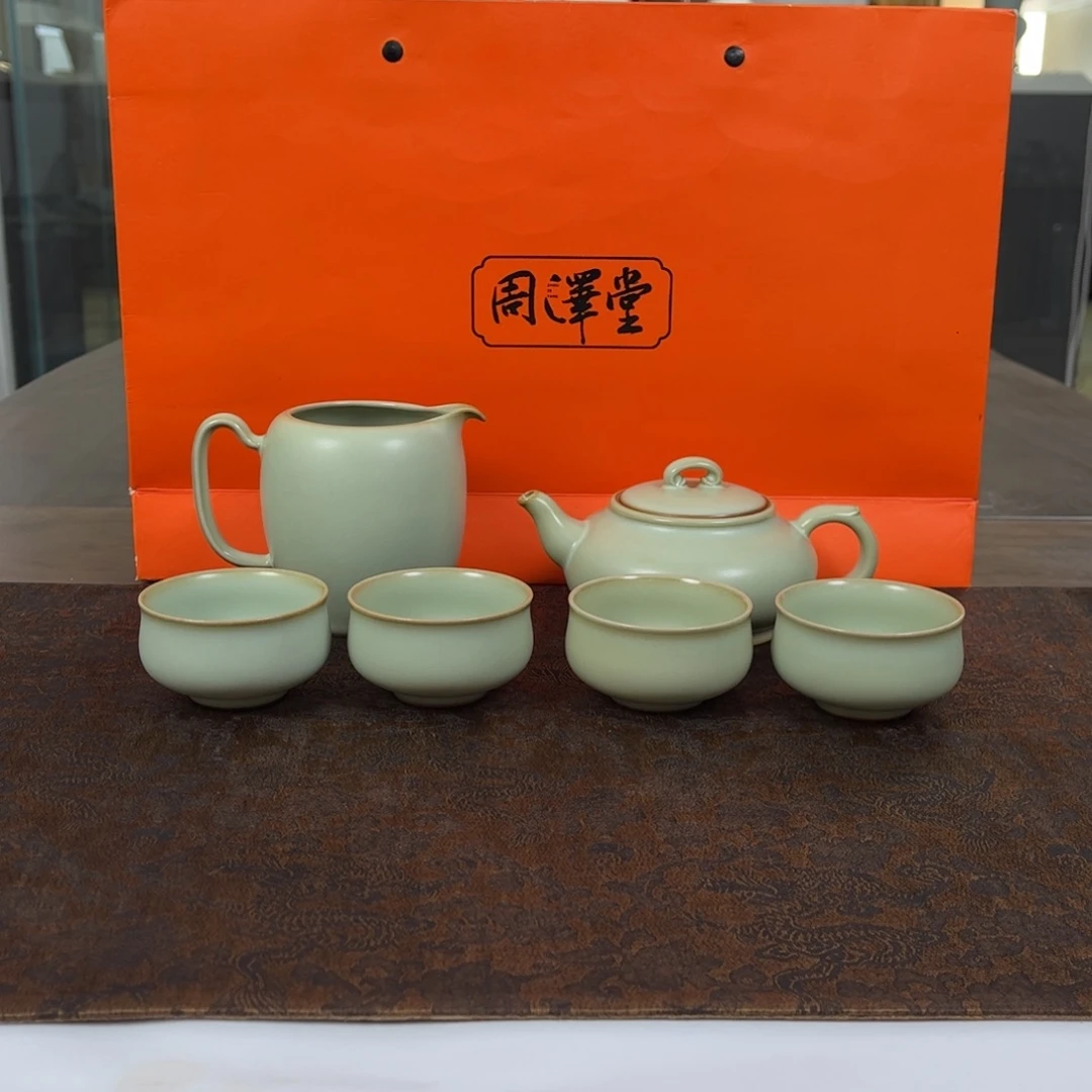 汝官窑-如意六件套