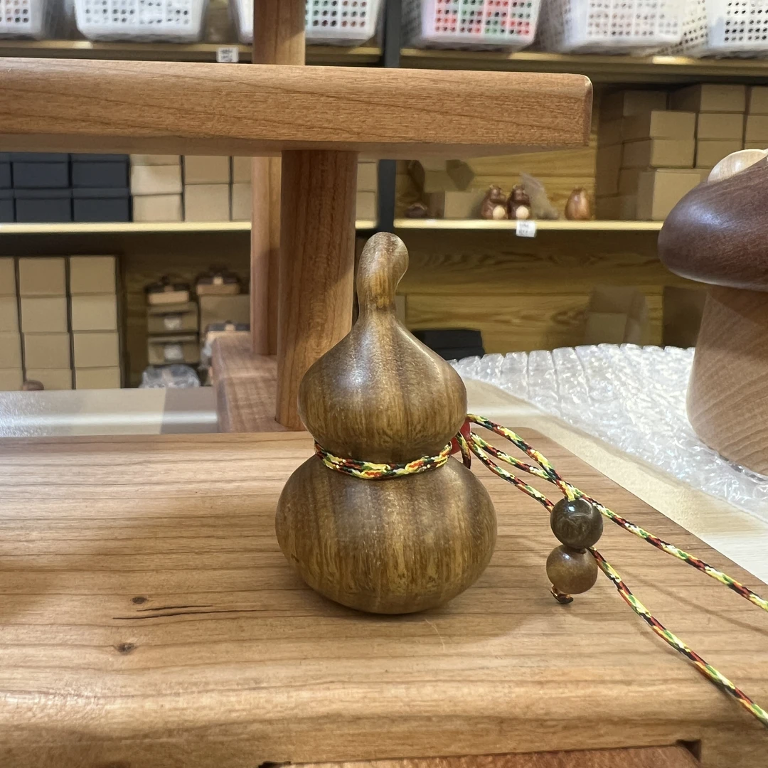 可爱原木葫芦创意可爱摆件挂件