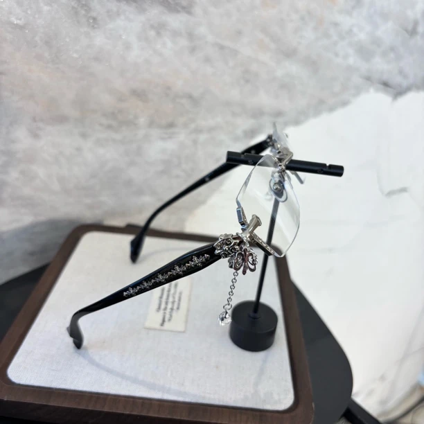 多鸢尾流苏眼镜YJ096