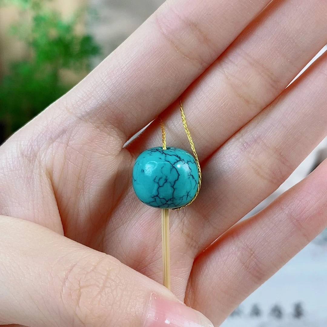 丽***姐未镶嵌绿松石珠宝奇石