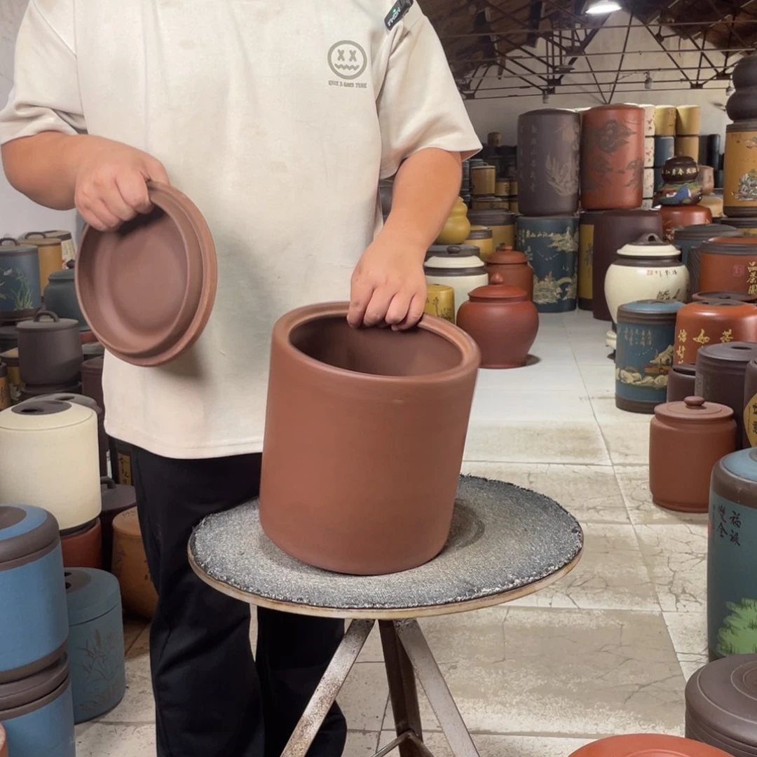 紫砂茶叶罐茶叶罐