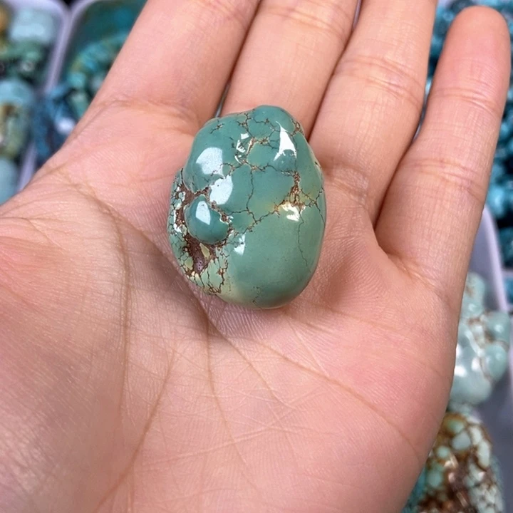 绿松石未镶嵌颈饰