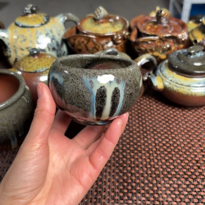 紫砂茶杯傲**云玉化大杯