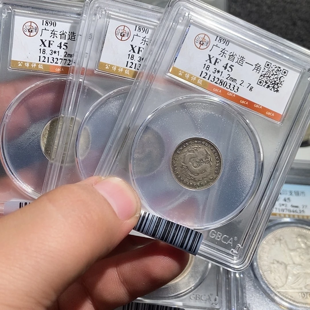 蔡***龙银大头广东一角龙333 335？284
