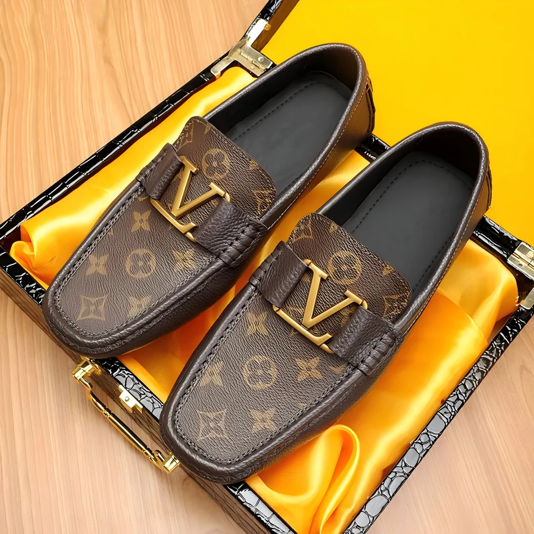 AMI DRAJK旗舰高端豆豆鞋2025秋季新款软底软面休闲开车鞋男士